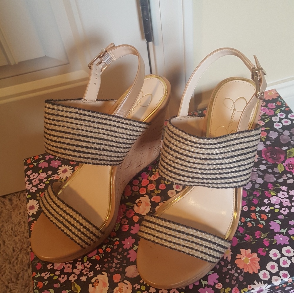 Jessica Simpson wedge sandals
